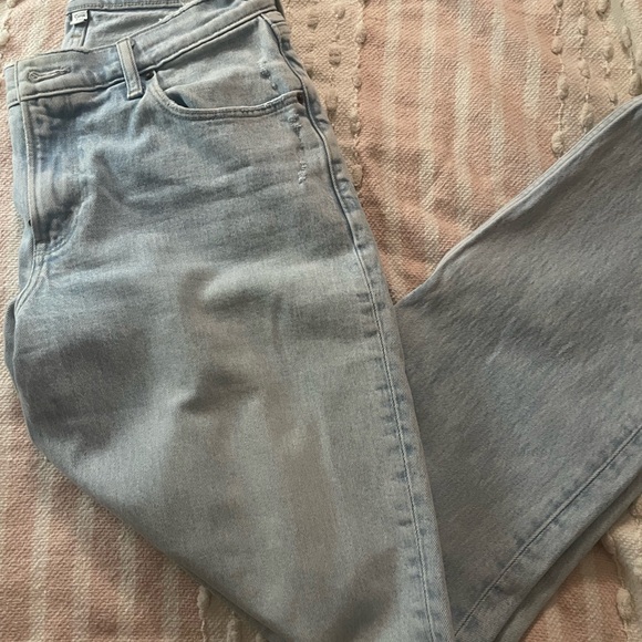 Abercrombie & Fitch Light Blue Flare Jeans - Picture 2 of 5